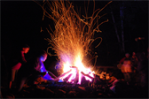 Campfire at El Porvenir