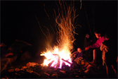 Campfire at El Porvenir
