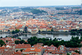 Prague from the Petrín Lookout Tower